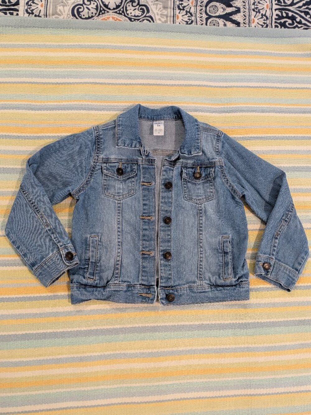 ⭐ Girl's Carter's Jean Denim Jacket size 6X